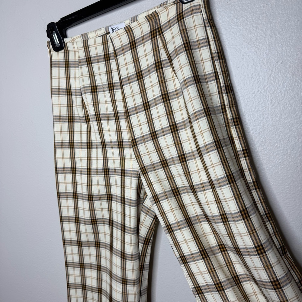 Princess Polly EUROS PANTS YELLOW CHECK - Picture 8 of 12